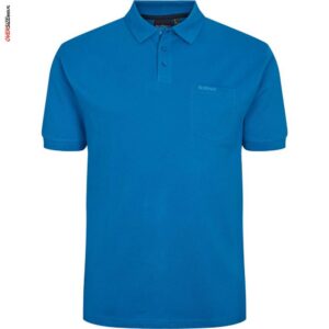 Niebieskie polo z krótkim rękawem Allsize