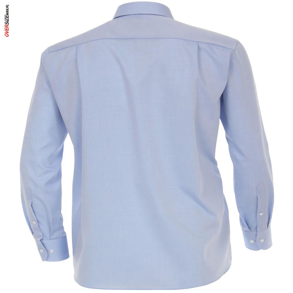 Błękitna koszula wizytowa, z długim rękawem Casa Moda - obrazek 3
