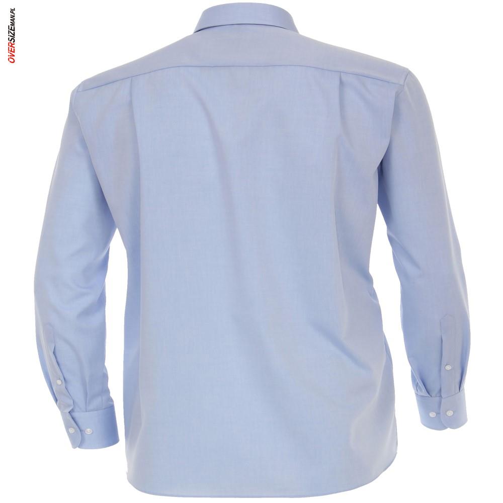 Błękitna koszula wizytowa, z długim rękawem Casa Moda - obrazek 6