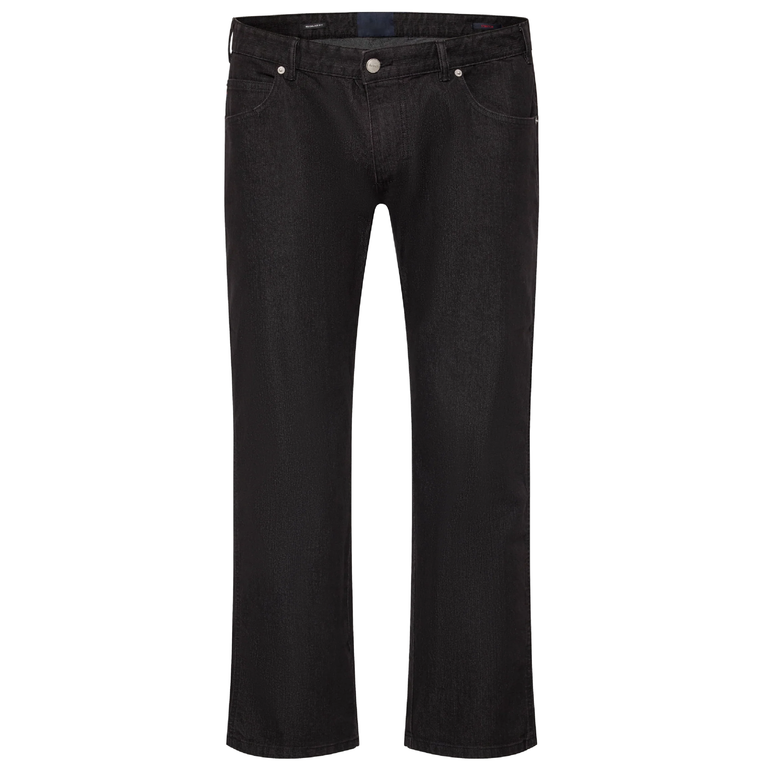 Czarne spodnie z elastanem Allsize