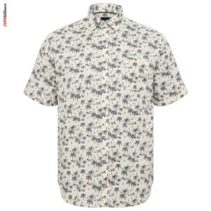 Koszula z krótkim rękawem w palmy Allsize