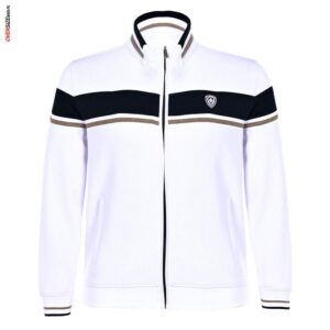 Biała bluza rozpinana Claudio Campione