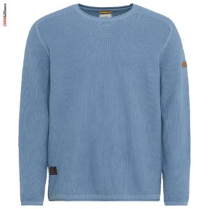 Błękitny sweter bawełniany Camel Active