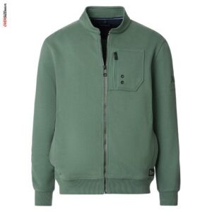 Zielona bluza rozpinana Casa Moda