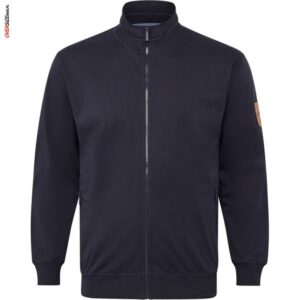 Granatowa bluza na stójce Allsize