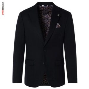 Granatowa marynarka jednorzędowa Thomas Goodwin