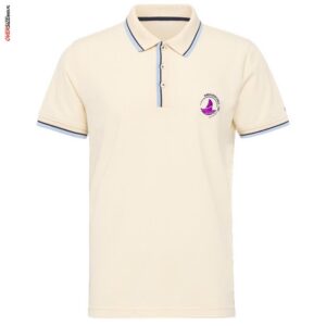 Pastelowe żółte polo z krótkim rękawem RedGreen