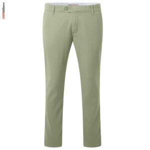 Jasnozielone spodnie wizytowe Pioneer