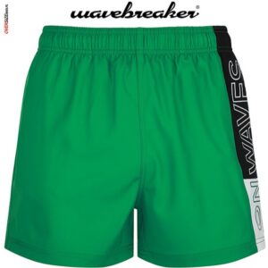 Zielone szorty kąpielowe Wavebreaker