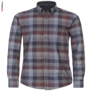 Bawełniana koszula w kratkę Casa Moda