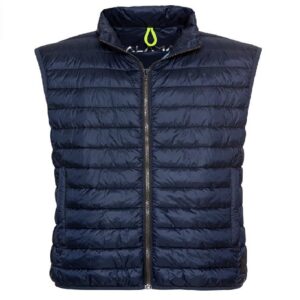 Granatowy bezrękawnik pikowany Calamar