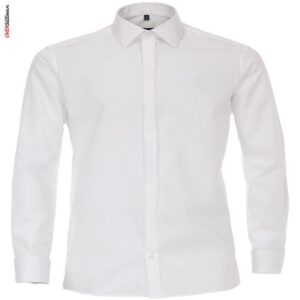 Biała koszula wizytowa na spinki Casa Moda