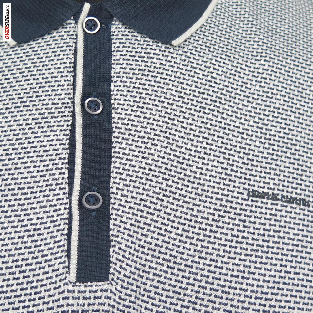 Białe polo z krótkim rękawem Pierre Cardin - obrazek 5
