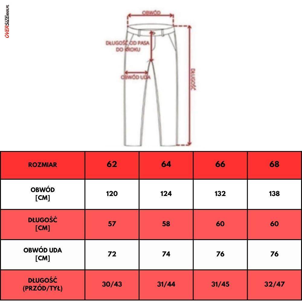 Blękitne szorty typu chino S4 - obrazek 2
