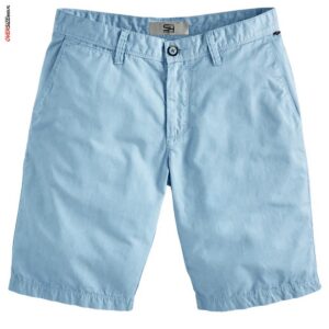Blękitne szorty typu chino S4