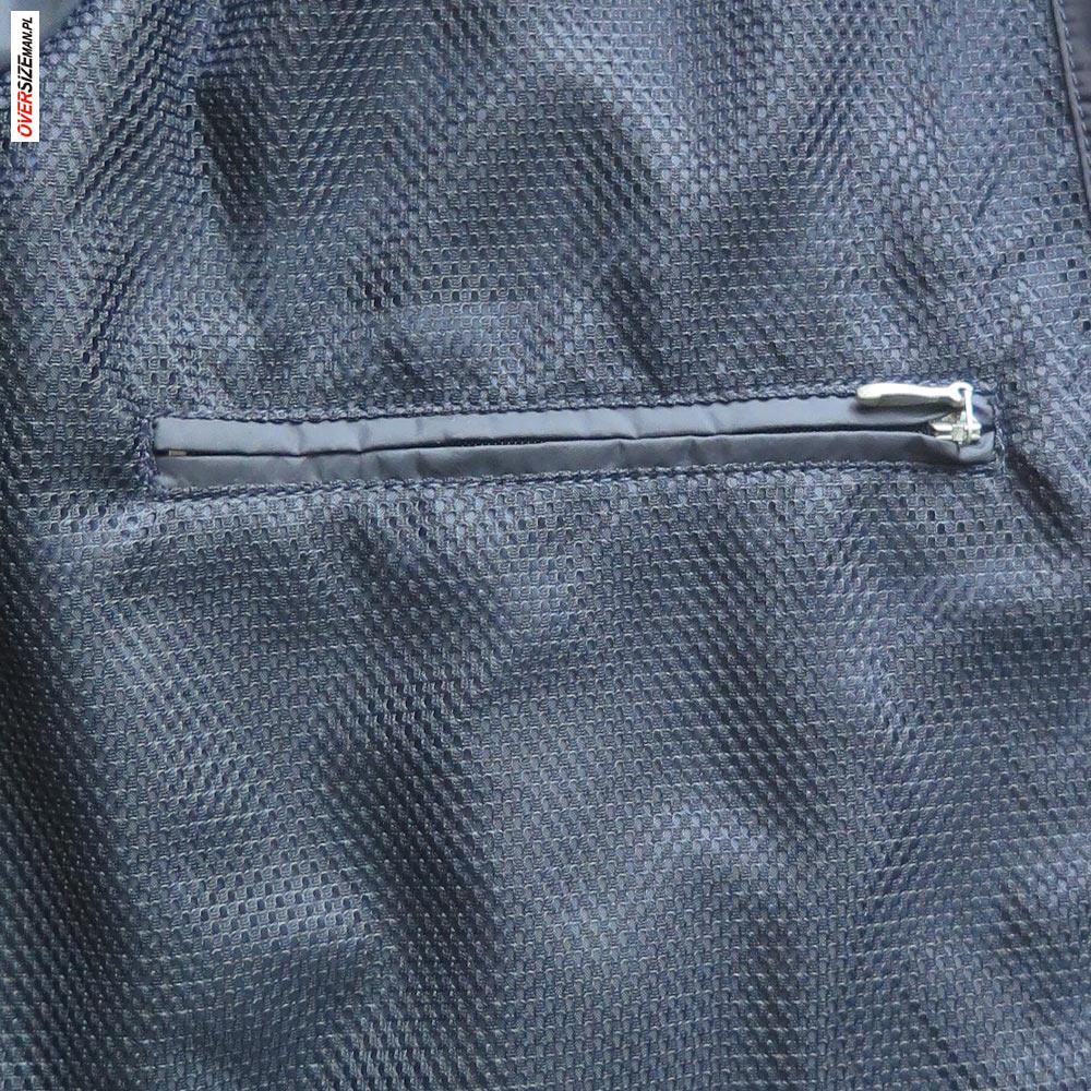 Granatowa bluza w paseczki Campione - obrazek 7