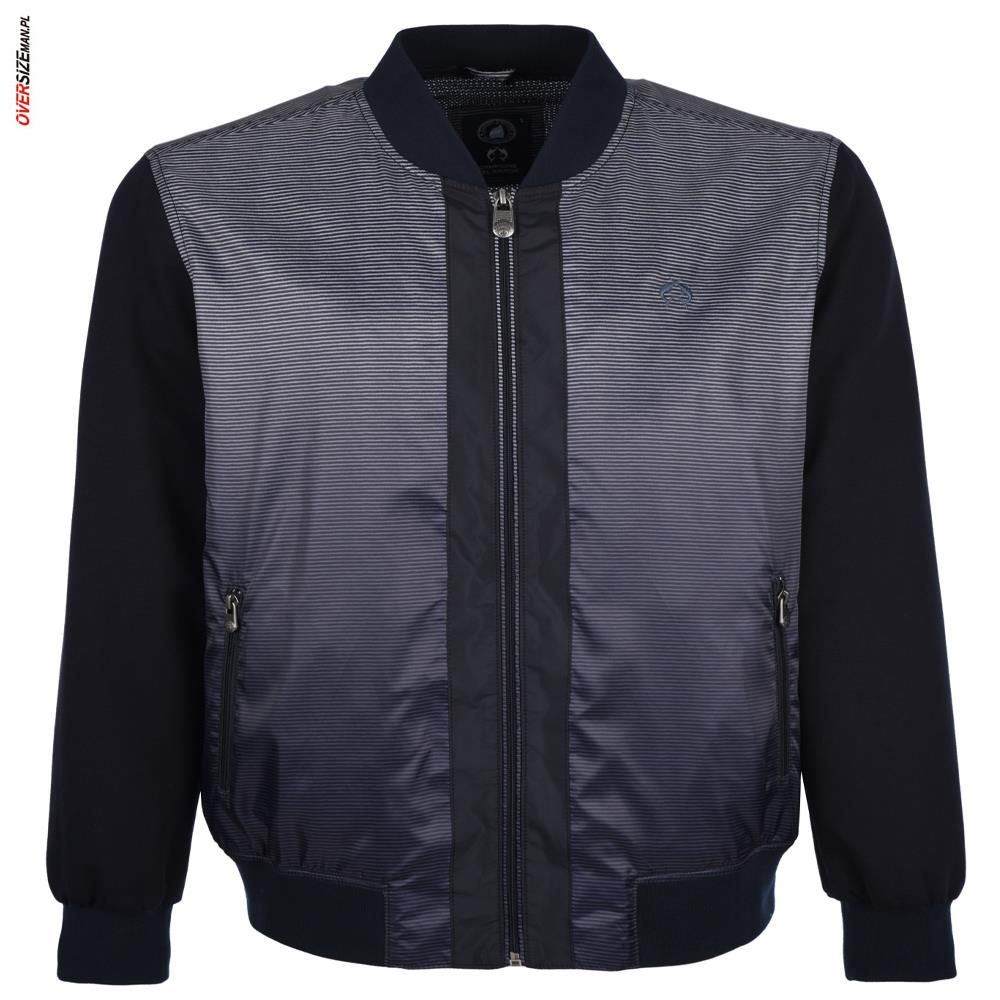 Granatowa bluza w paseczki Campione