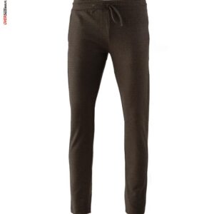 Brązowe spodnie dresowe w pepitkę Campione