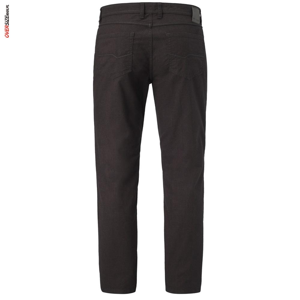 Brązowe spodnie "wool look" Redpoint - obrazek 3