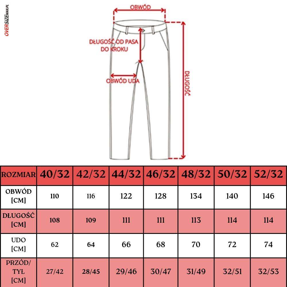 Ceglaste spodnie typu chinos 16 SHADES - obrazek 2
