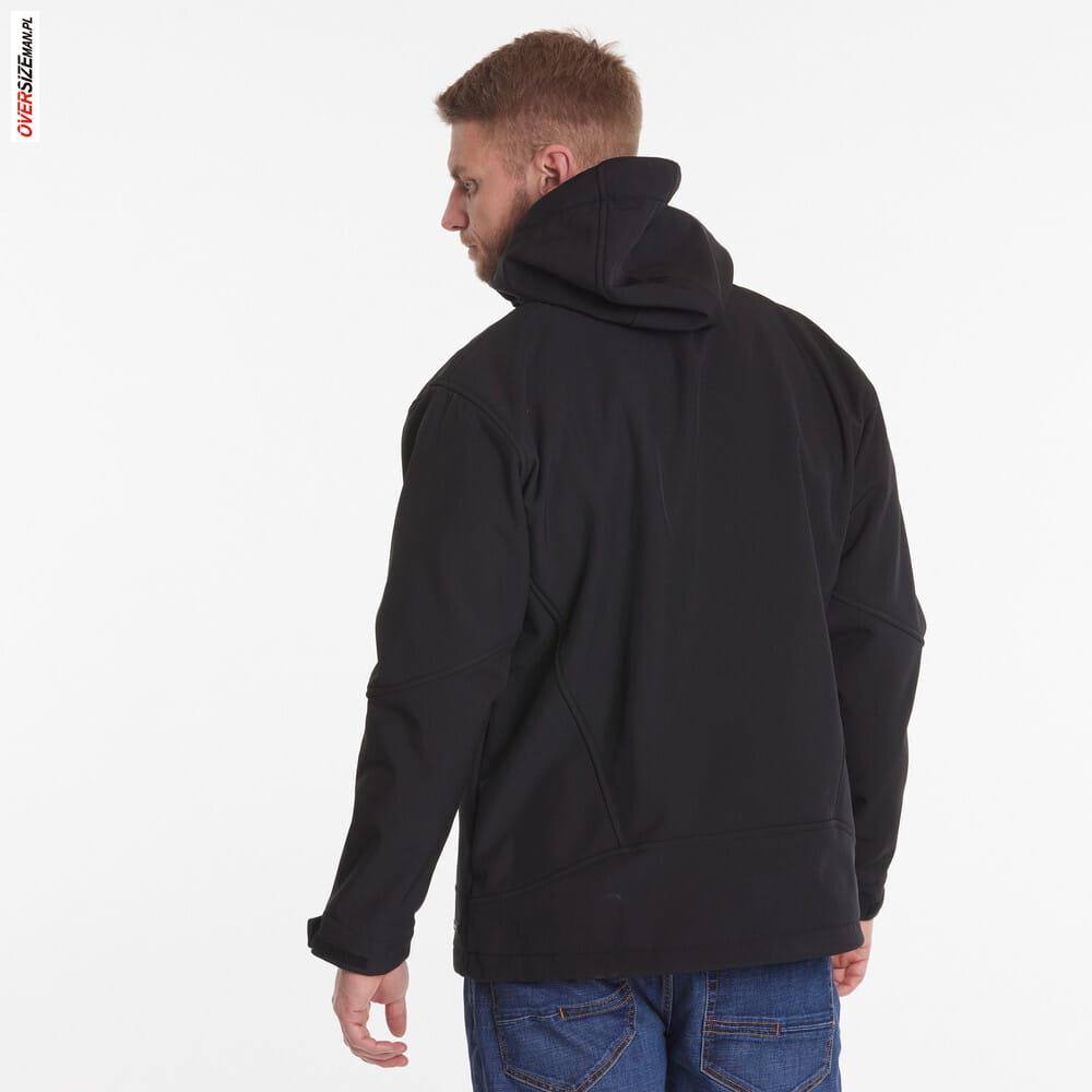 Czarna kurtka softshell Allsize - obrazek 5