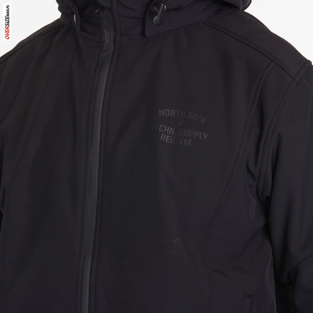 Czarna kurtka softshell Allsize - obrazek 7