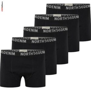 Czarne bokserki w 5-paku Allsize