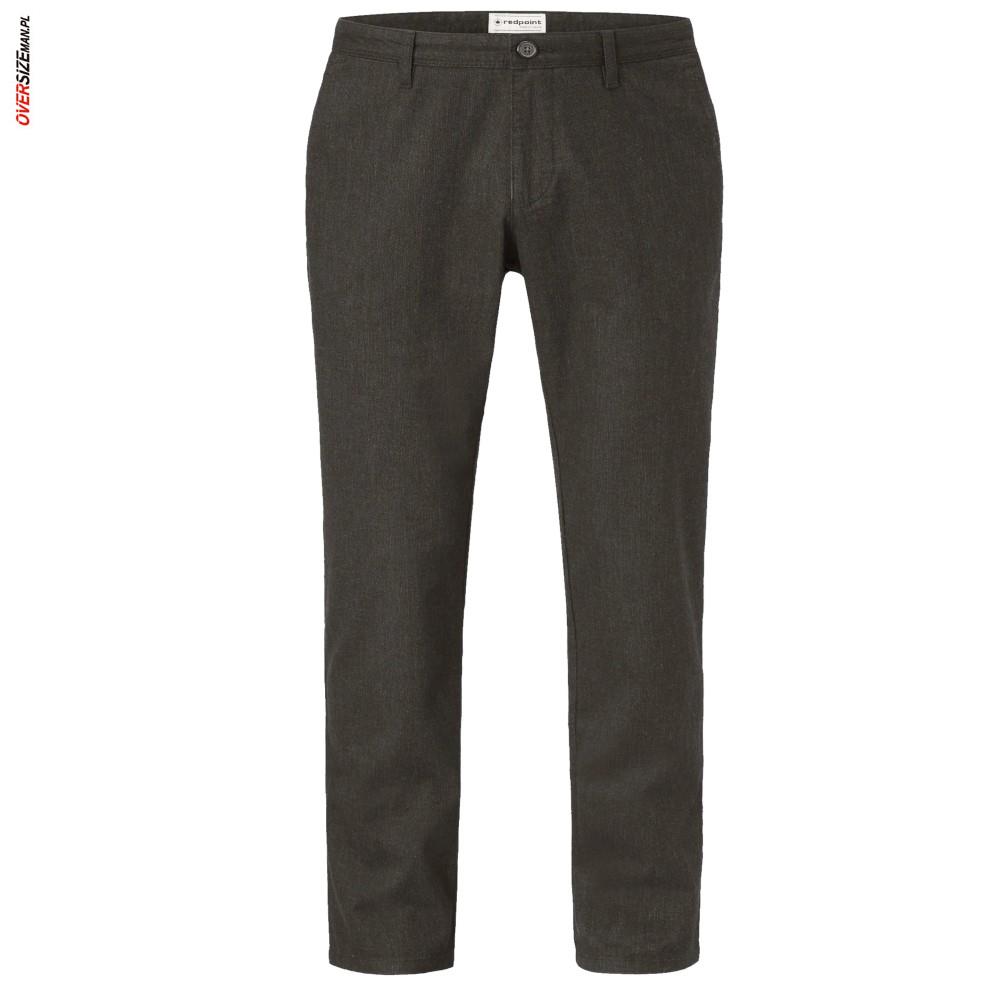 Grafitowe spodnie typu chinos Redpoint