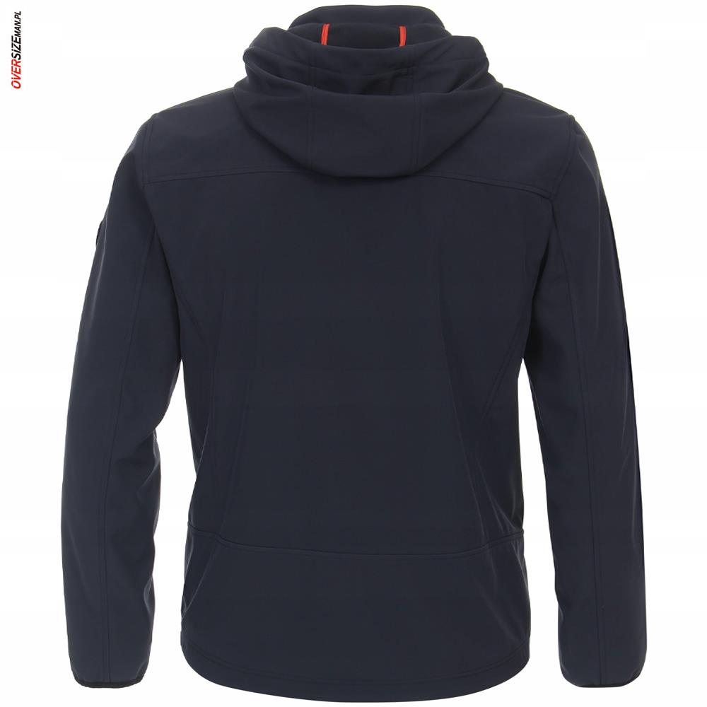 Granatowa kurtka softshell Casa Moda - obrazek 5