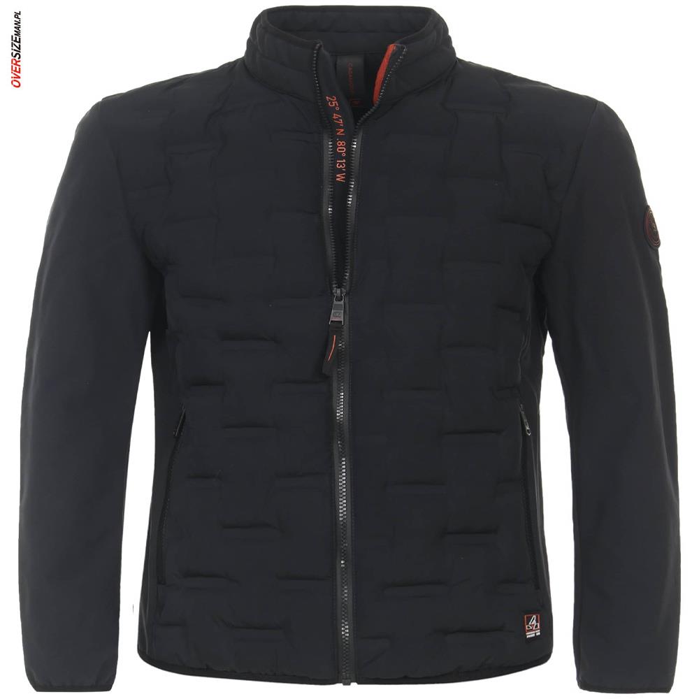 Granatowa kurtka softshell Casa Moda