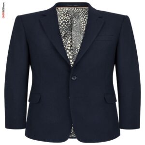 Granatowa marynarka wizytowa Eldorado