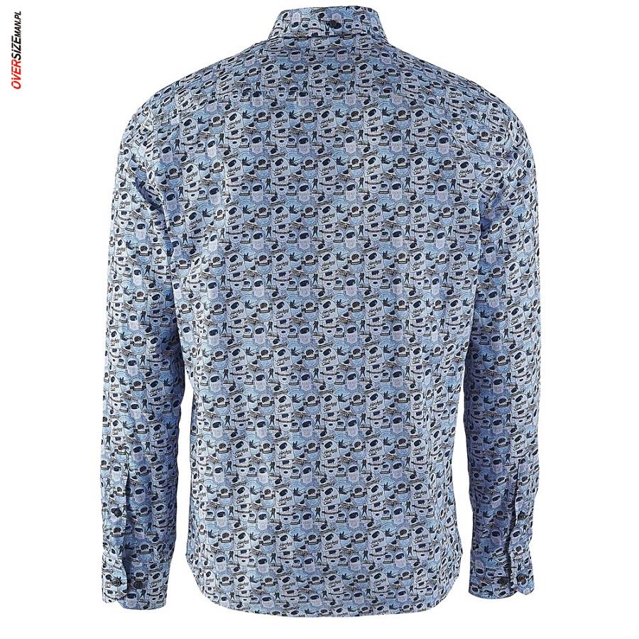 Koszula z długim rękawem z hokejowym motywem Campione - obrazek 3