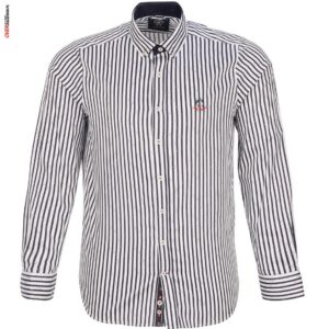 Biała koszula z długim rękawem Campione