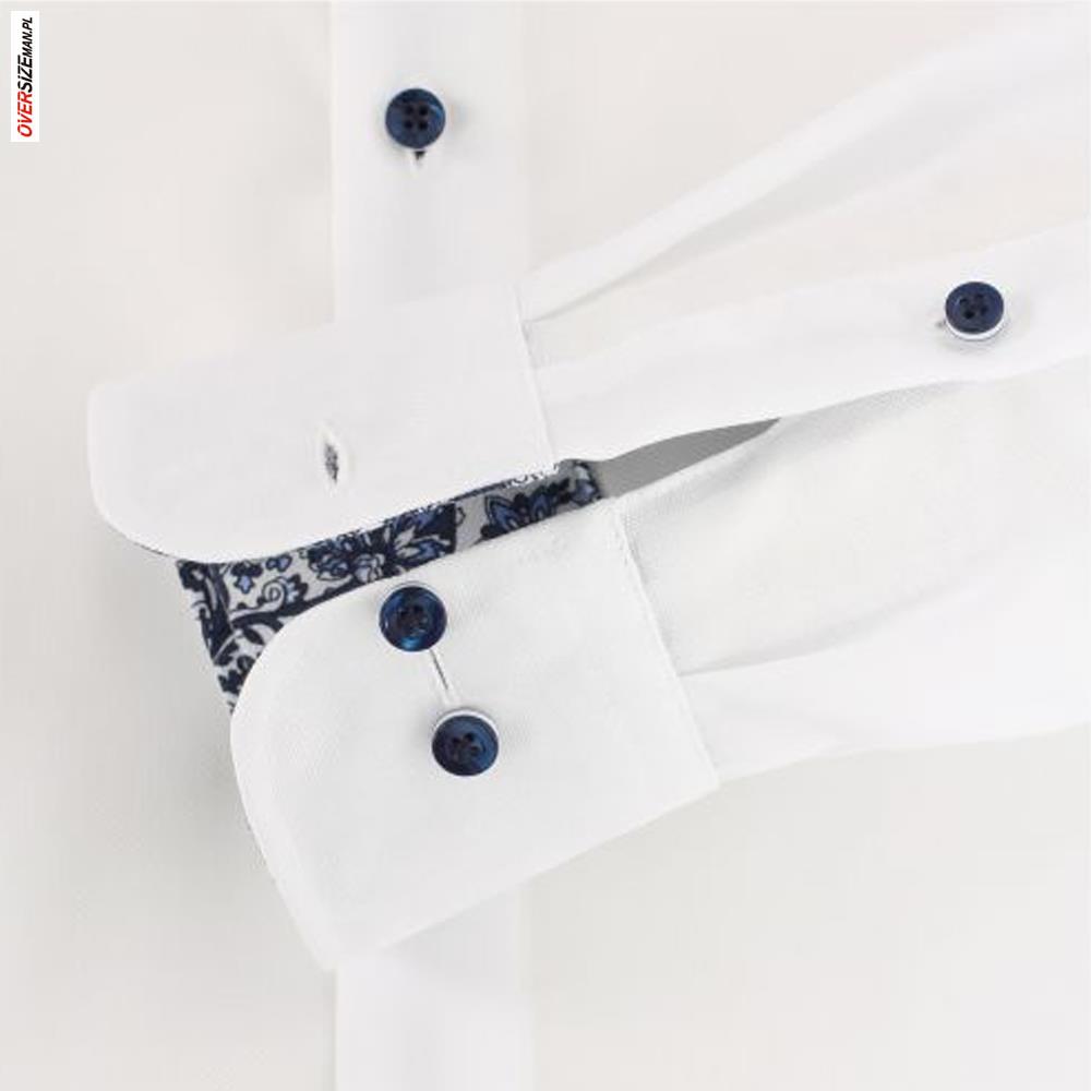 Biała koszula z długim rękawem Casa Moda - obrazek 5