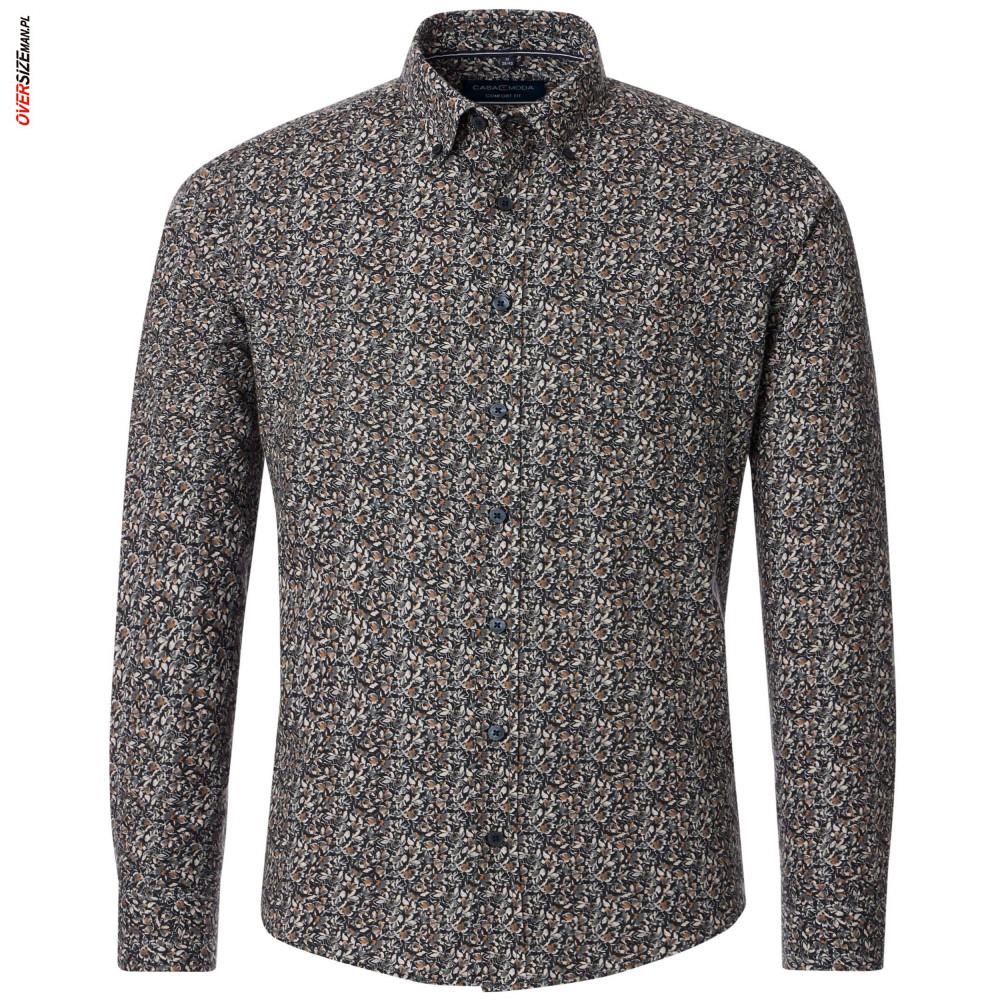 Kwiecista koszula z długim rękawem Casa Moda