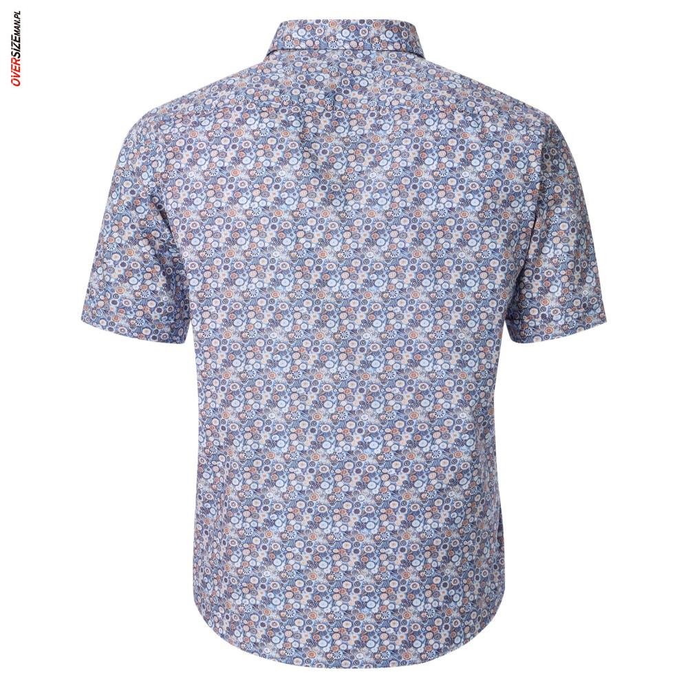 Kolorowa koszula z krótkim rękawem Casa Moda - obrazek 4