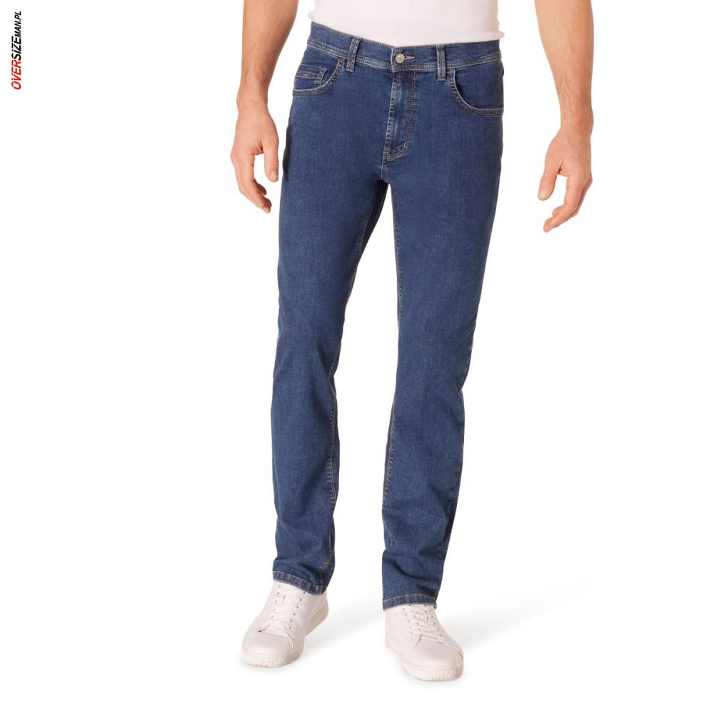 Niebieskie jeansy z elastanem Pioneer - obrazek 3