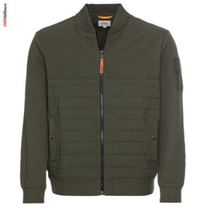 Oliwkowa bluza z pikowaniem Camel Active