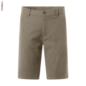 Khaki szorty lniane Pioneer