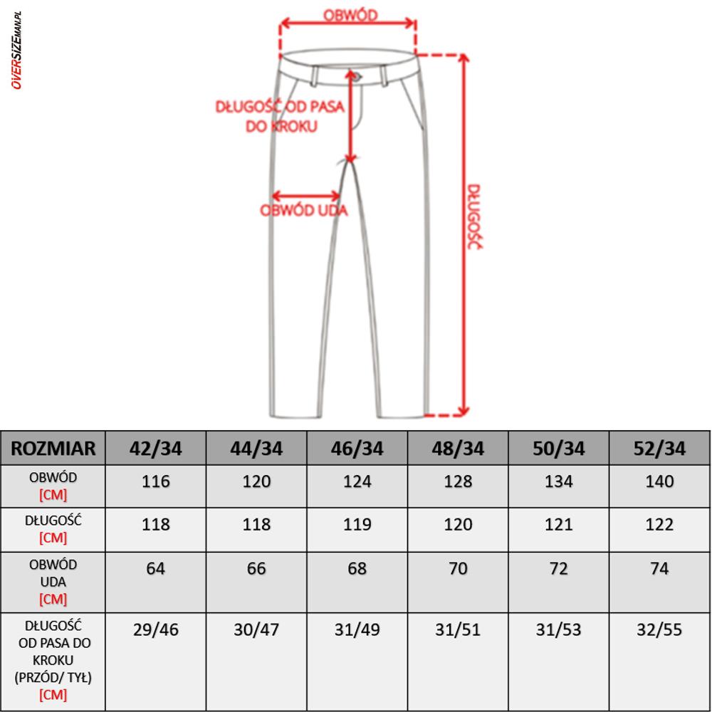 Grafitowe spodnie z wiskozą Redpoint - obrazek 2