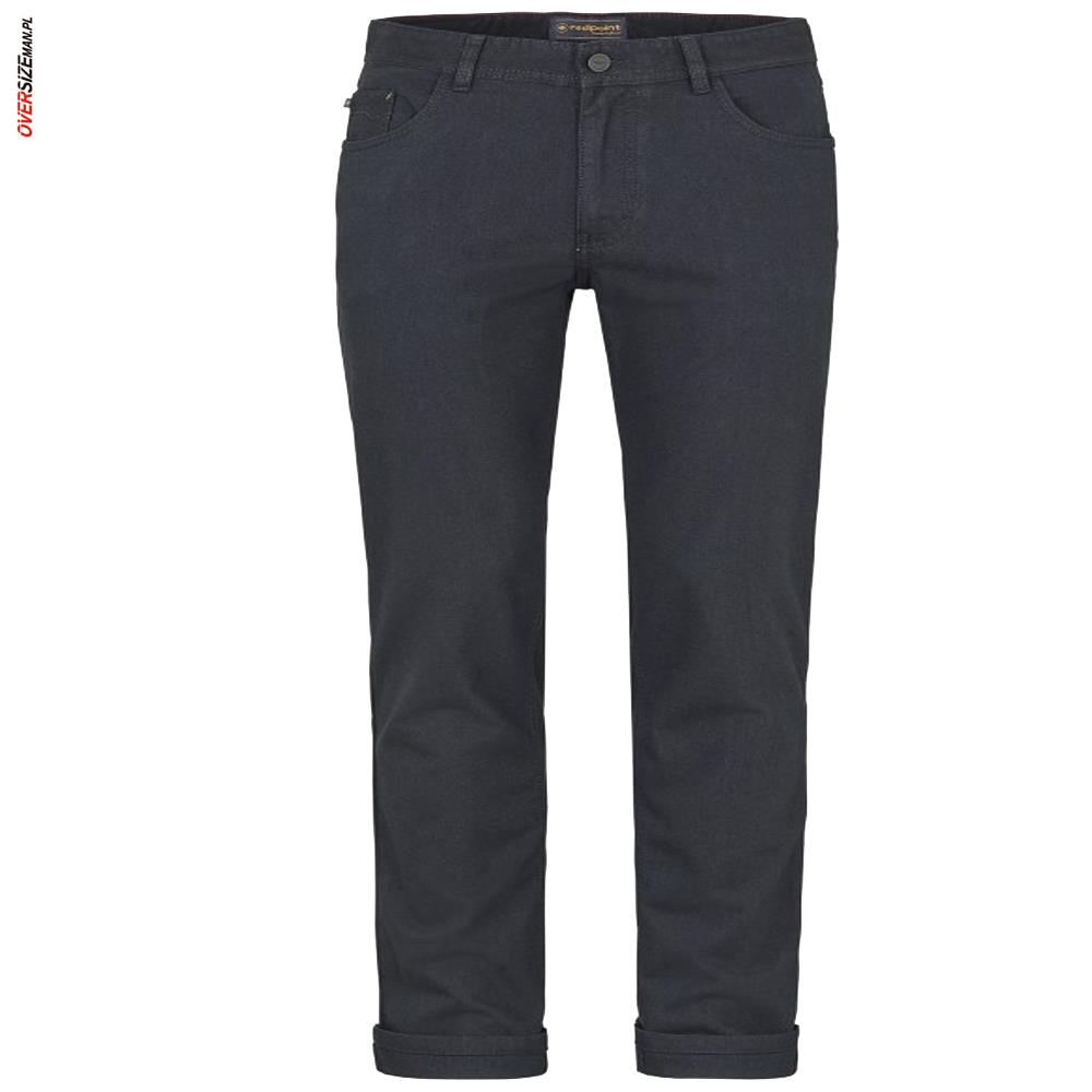 Grafitowe spodnie z wiskozą Redpoint