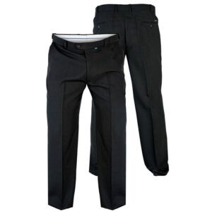 Czarne spodnie wizytowe Duke