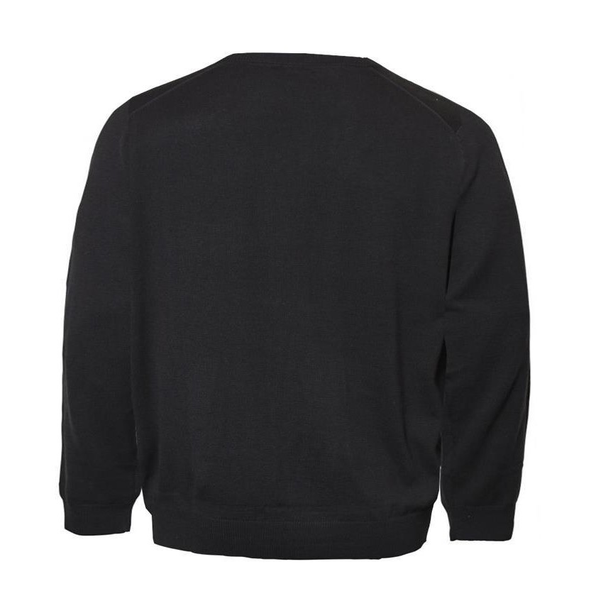 Czarny bawełniany sweter Allsize - obrazek 3