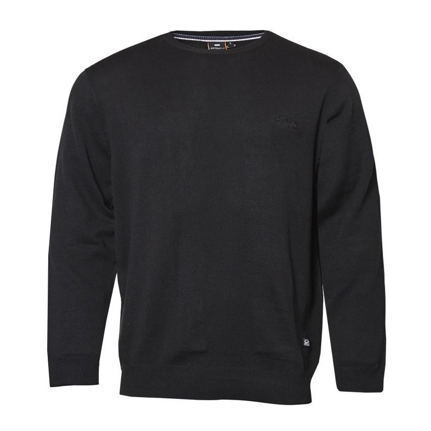 Czarny bawełniany sweter Allsize