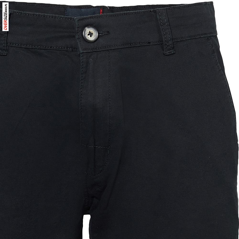 Czarne szorty bawełniane Allsize - obrazek 3