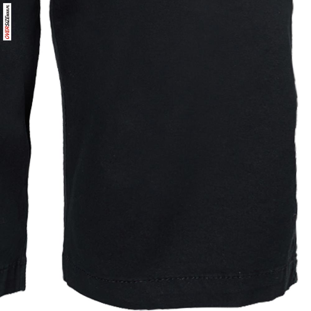 Czarne szorty bawełniane Allsize - obrazek 4