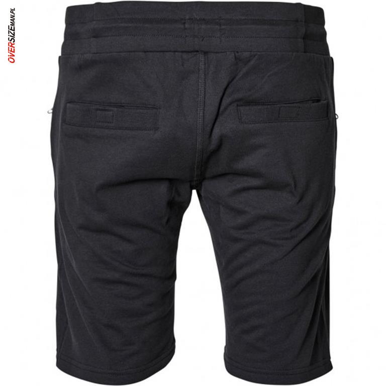 Czarne szorty dresowe Allsize 2XL - obrazek 2