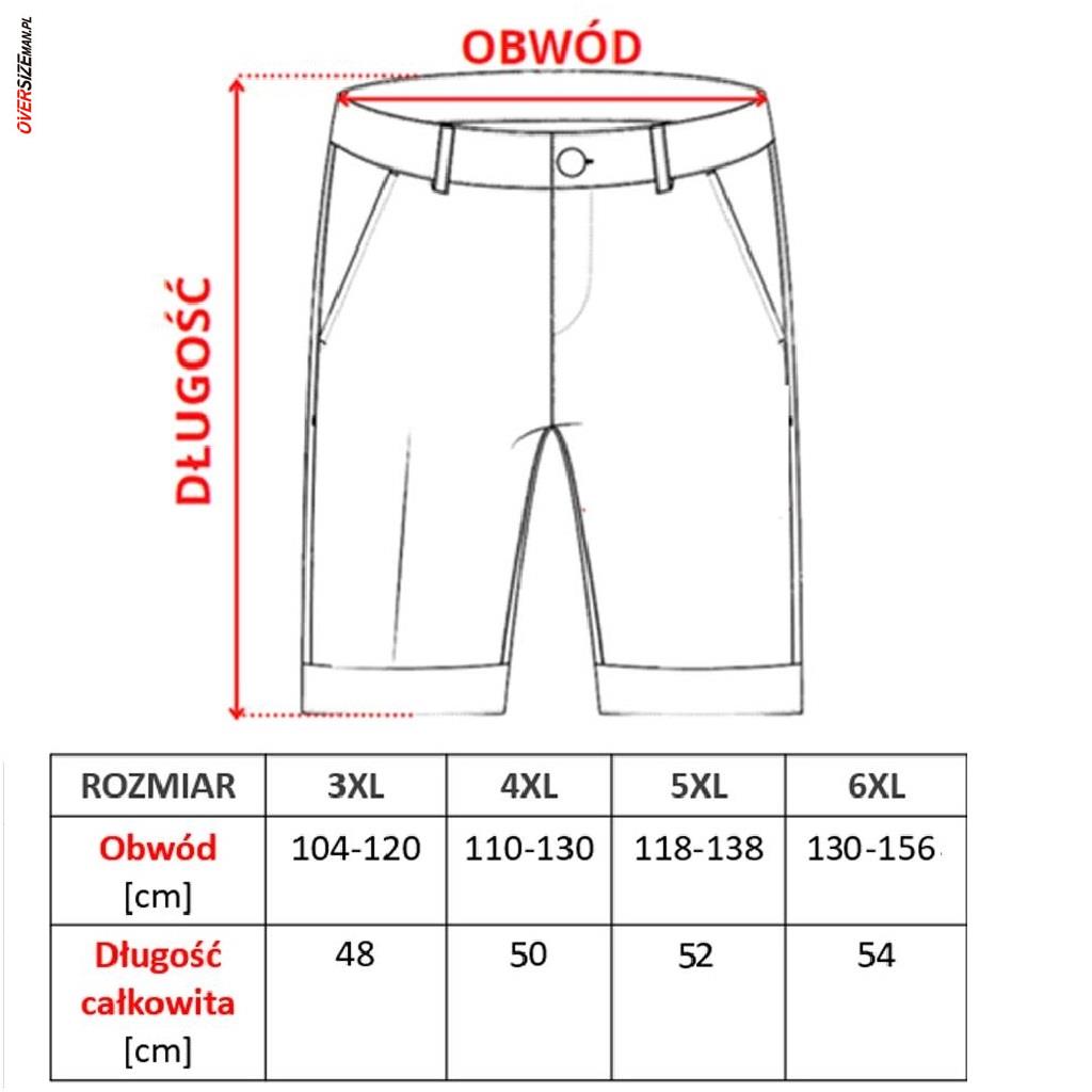 Granatowe szorty kąpielowe Allsize - obrazek 2
